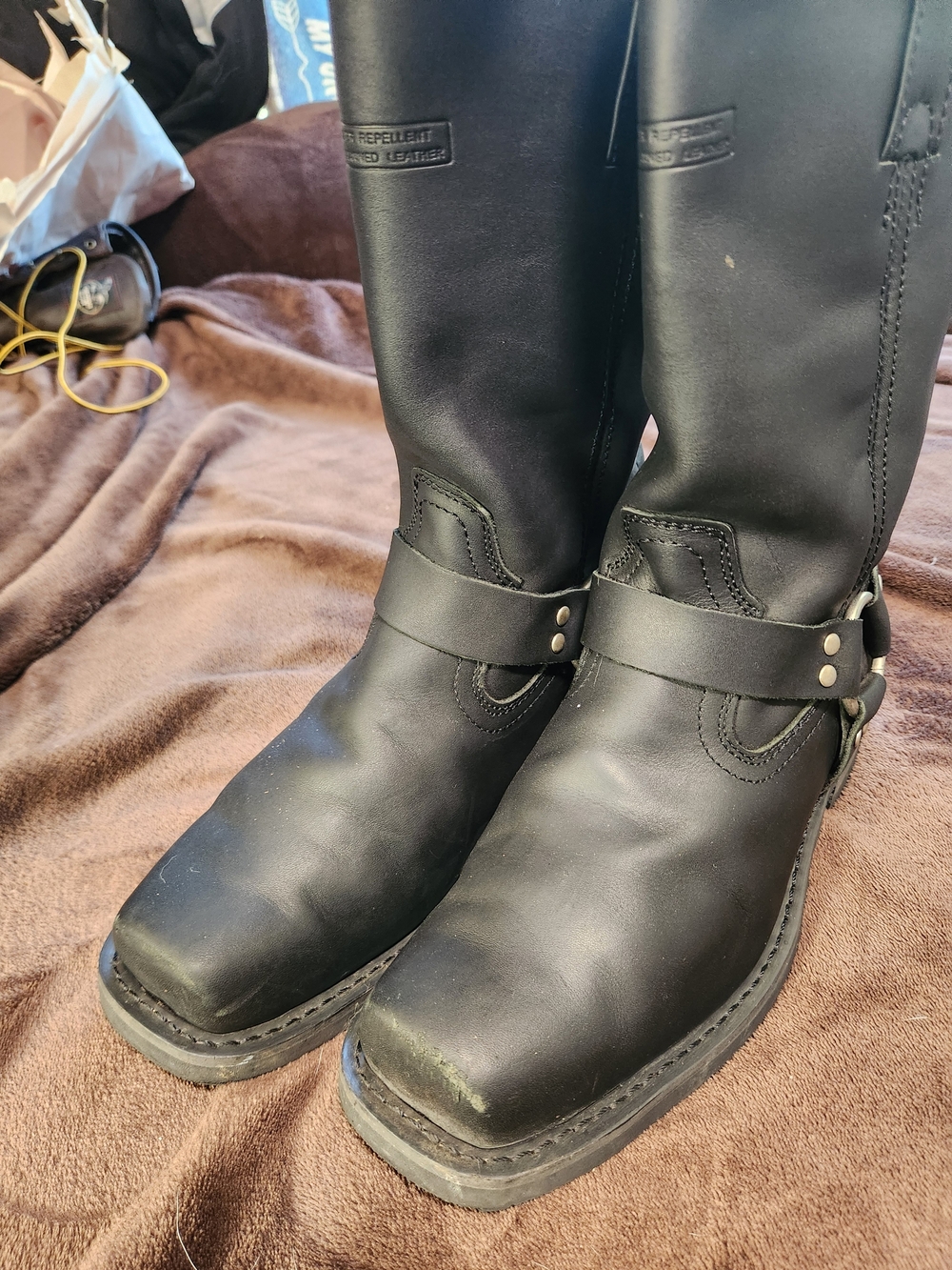 Ride Tech Black men's Harness Riding Boots - Unbranded
